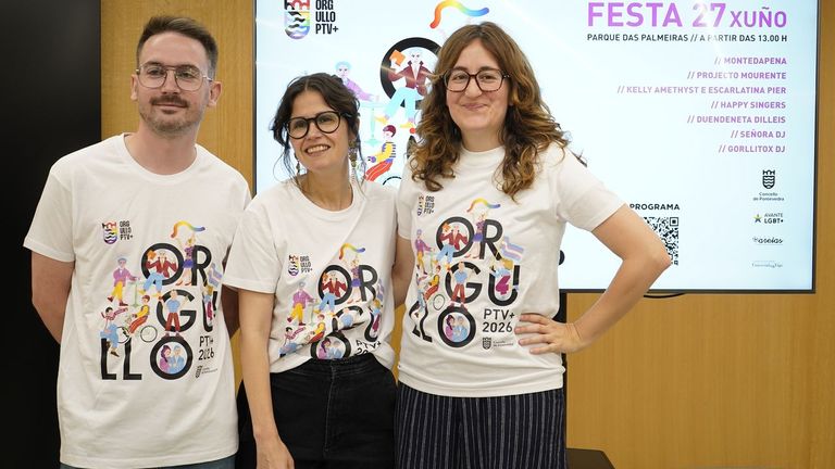 «Con Franco non vivíamos mellor», lema da manifestación do Orgullo de Pontevedra
