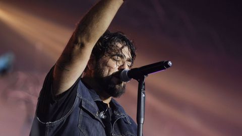 Antonio Orozco, en un concierto en A Corua hace cinco aos.