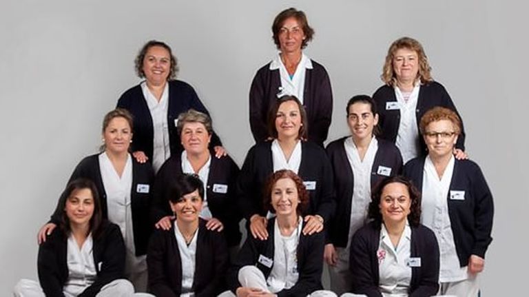 Socias de la cooperativa El Órrio