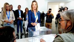 La candidata del PP al ayuntamiento de Vigo, Marta Fernndez-Tapias