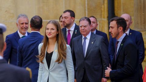 La princesa Leonor recibe el ttulo de alcaldesa honoraria de Oviedo y la Medalla de Asturias