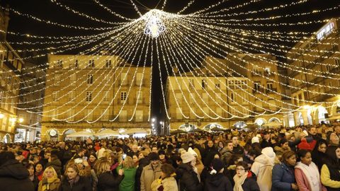 Iluminacin navidea de Ourense