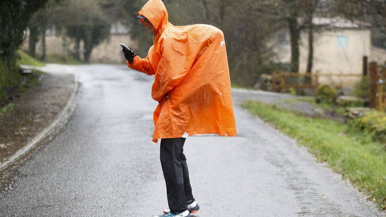 Un mal camino para los peregrinos