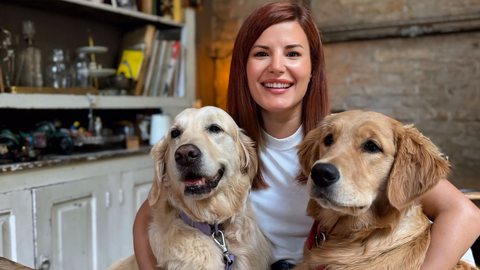 Siendo una ni�a, Alba descubri� el poder sanador de los perros