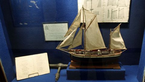 Objetos del Gremio de Mareantes custodiados por el Museo de Pontevedra