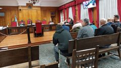 Un momento de la segunda sesión del juicio en la Audiencia Provincial de Ourense