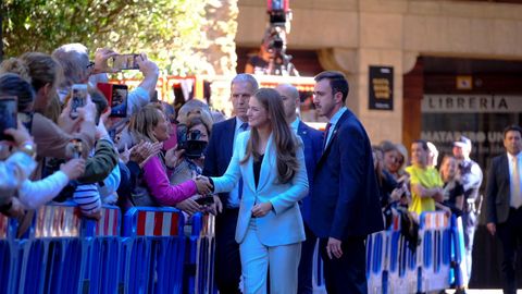 La Princesa Leonor recibe el ttulo de Alcaldesa Honoraria de Oviedo y la Medalla de Asturias