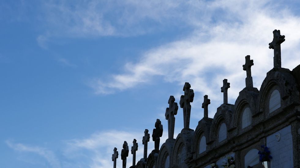 Manuel Nin, en la catedral de Astorga, durante un viaje.