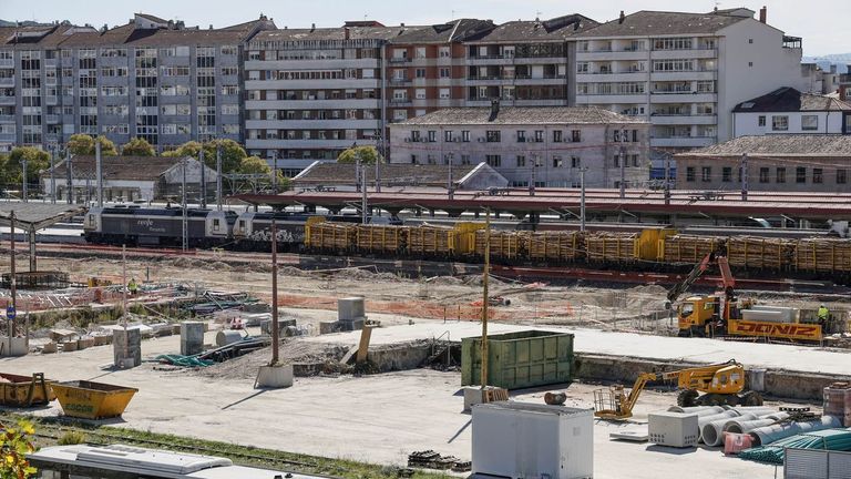 El Gobierno rediseña la intermodal de Ourense, con unas obras al ralentí