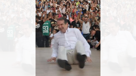 Abel Caballero se�desata en la pista de O Marisqui�o