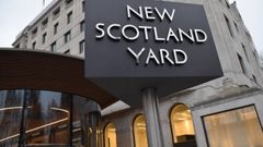 Comisaría central de la policía británica en New Scotland Yard