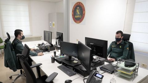 Sede del Equipo Arroba de la Comandancia de la Guardia Civil de Lugo. 