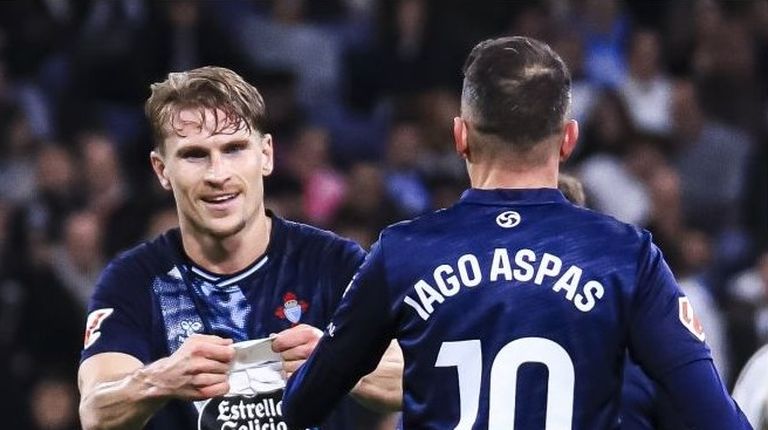 El Celta viaja a Mestalla sin Starfelt ni Aspas, que no están descartados para Friburgo