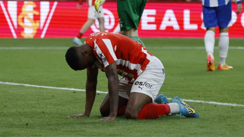 Juan Otero ante el Espanyol