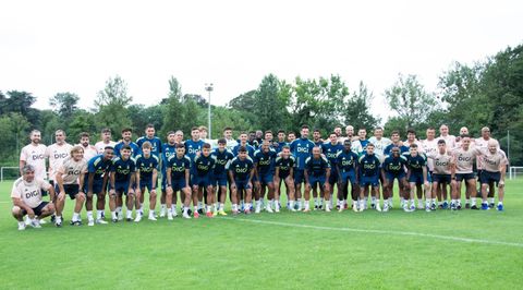 Pretemporada 25/26 del Real Oviedo, plantilla y cuerpo tcnico, mdico y de material