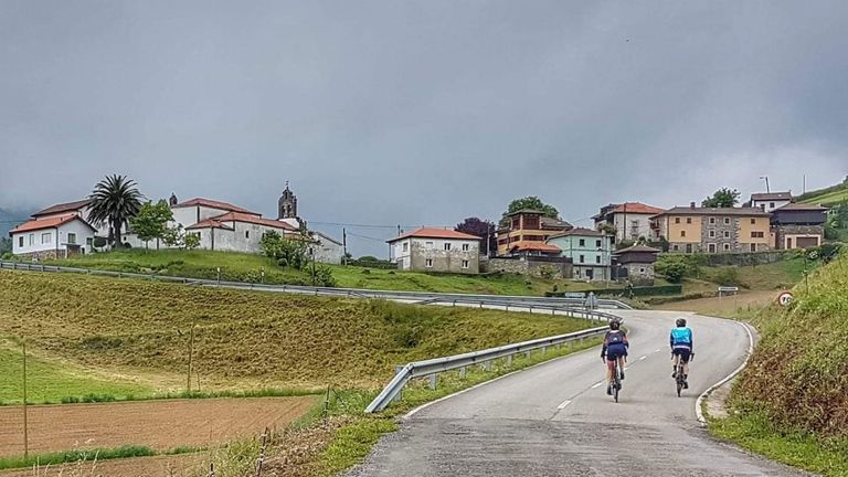 Parte del trayecto de la ruta cicloturista