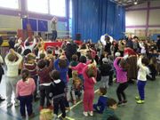 Anxo Moure ha animado parte de la sesi�n con sus cuentos