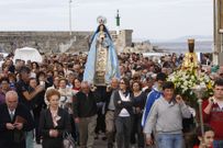 Las im�genes fueron llevadas en procesi�n hasta el puerto