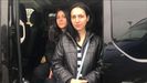 Oksana y Rymma, madre e hija, huyeron mil kilómetros desde Zaporiyia a Leópolis en tren.
