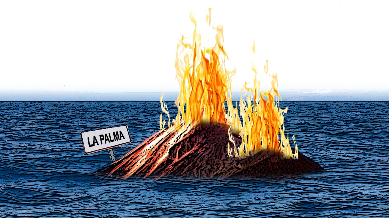 Que Pasaria Si El Teide Entrara En Erupcion Y si el mar se mete en el volcán y explota parte de la isla?