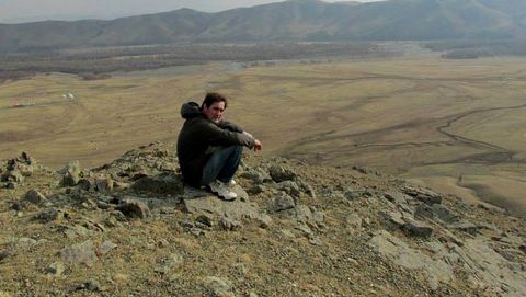 Alfonso Xavier Canosa, en Mongolia.