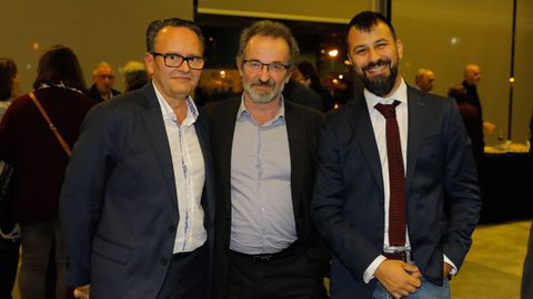 José Noguera, Alberto Centeno y Alejandro Montero