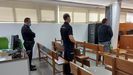 El condenado por el atraco, ayer en el Juzgado de lo Penal 1 de Ferrol