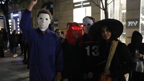 Desfile de Halloween en Ourense.