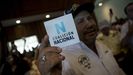 El campesino y ex preso Pedro Mena participa en la firma de una proclama de la Coalición Nacional para potenciar la lucha contra el Gobierno de Daniel Ortega