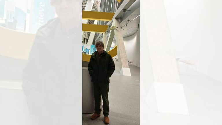 Foto de Ángel Áznarez en el Banco Central Europeo.