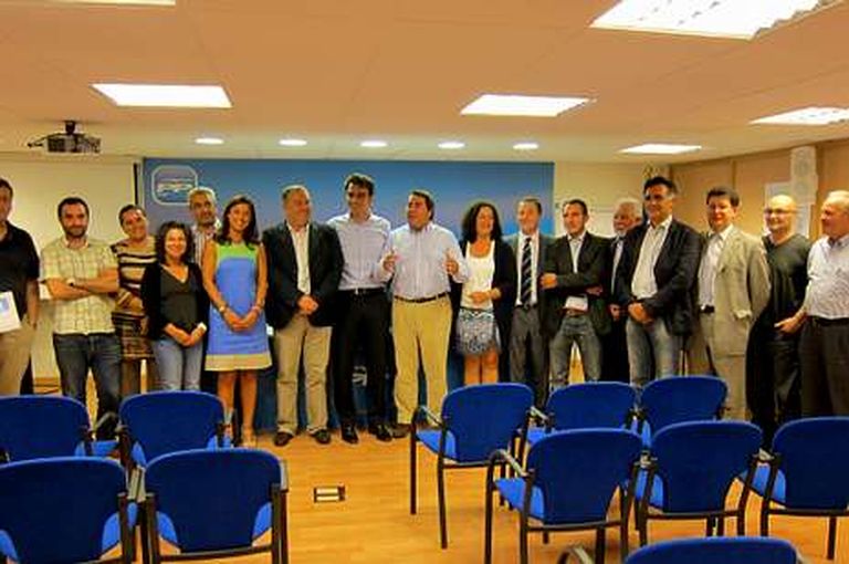 El comité provincial se reunió ayer en la sede del partido en A Coruña.