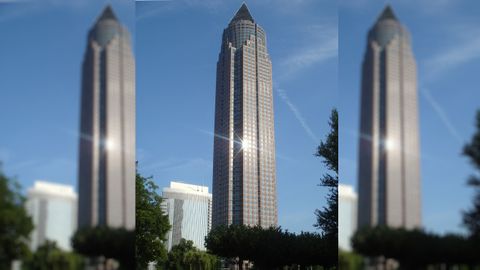MESSETURM (Frncfort) - 64 plantas cuenta el edificio ms alto de Alemania, que alcanza los 257 metros