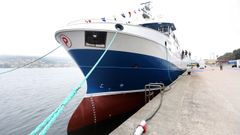 Barco pesquero Lalandi, construido en astilleros Armón Vigo para Nueva Pescanova