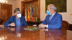 El alcalde de Cervantes y el presidente de la Diputacin firmaron el acuerdo