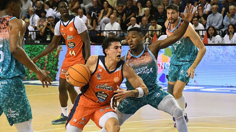 El Leyma Coruña cae en la prórroga en Menorca (85-82)