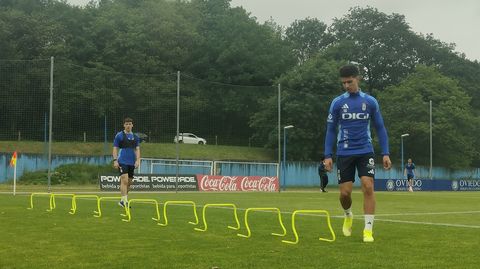 Ilyas Chaira y Fede Vias trabajan en El Requexn