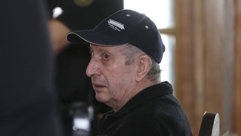 Aniceto Rodrguez durante el juicio por el asesinato de su esposa