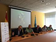 Un instante de la presentaci�n de las mejoras proyectadas en la Comandancia