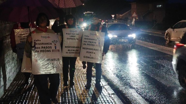 El Concello de Gondomar multa con 600 euros al BNG por una campaña de seguridad vial