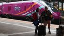 Un Avril con la marca de baja coste de Renfe Avlo, el pasado verano en un viaje de pruebas.