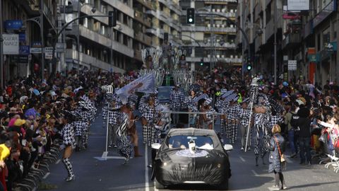 Domingo de carnaval en la ciudad de Ourense