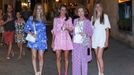 La noche de chicas de Sofía, la reina Letizia y sus dos hijas