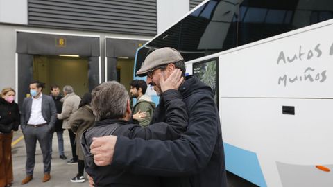 La despedida estuvo cargada de emoción