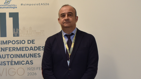 Jos� Mar�a Pego Reigosa, presidente del comit� organizador del XI Simposio de EAS de la Sciedad Espa�ola de Reumatolog�a.