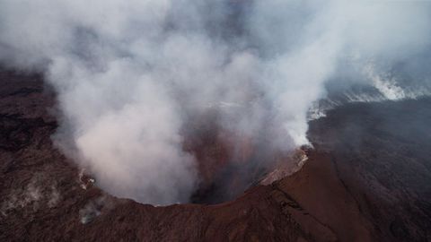 Erupcin del volcn Kilauea en Hawai