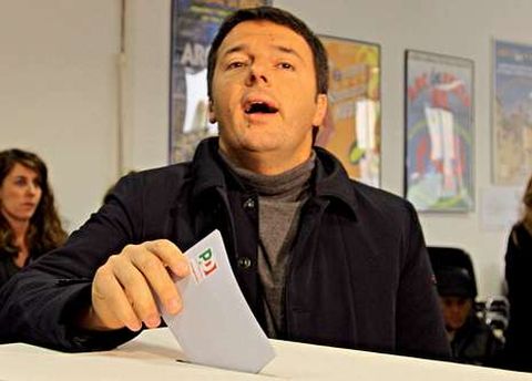 Renzi, alcalde de Florencia.