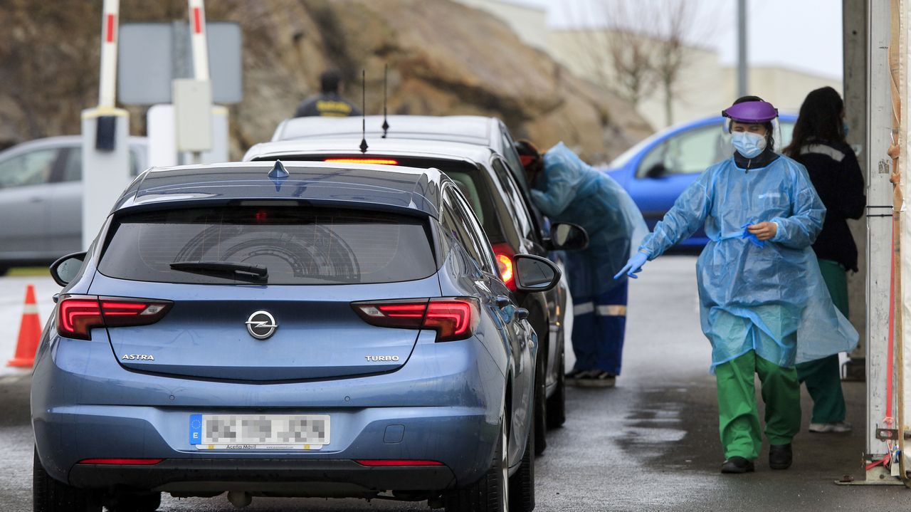 Fiesta ilegal en Lncara.Covid-auto en el Hospital Lucus Augusti