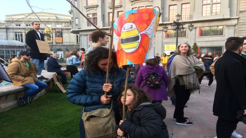 Protestas contra el cambio climático en Oviedo