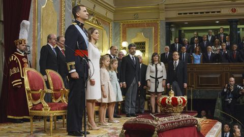 El 19 de junio del 2014 Felipe VI fue proclamado rey