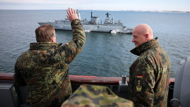 Alemania despliega dos fragatas en el Atlántico Norte para vigilar a Rusia